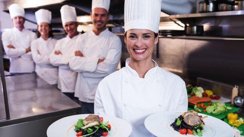 Повар в ресторане