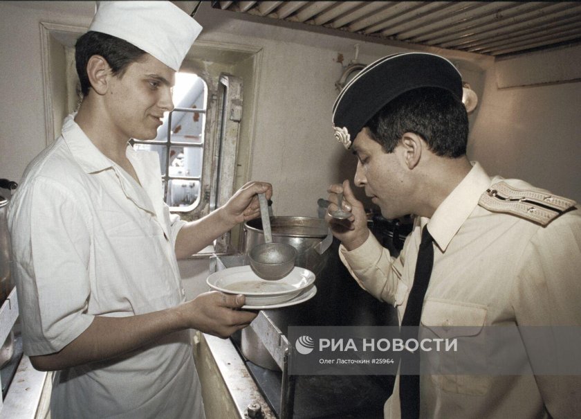 Камбуз на корабле