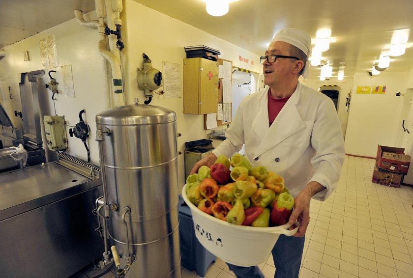 Кухня на атомном ледоколе