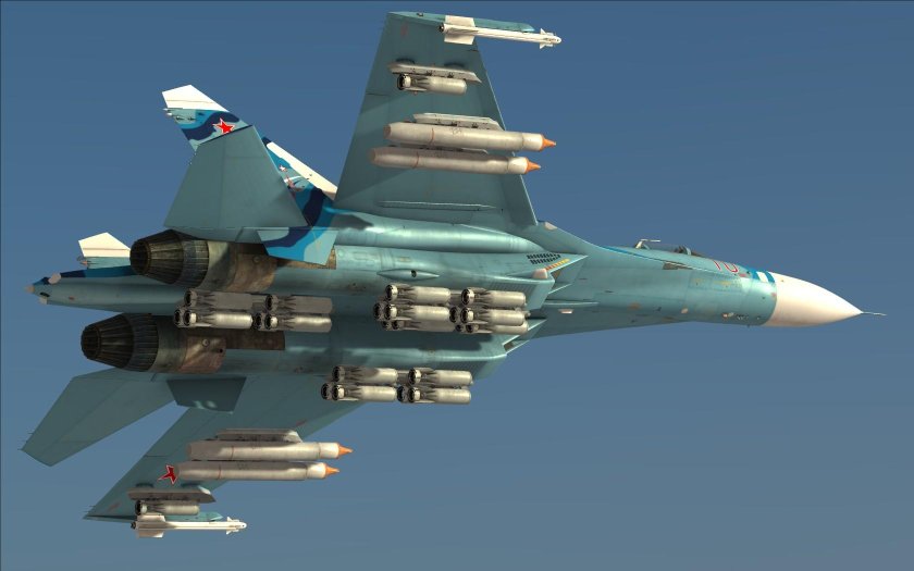 Истребитель-бомбардировщик Су-34