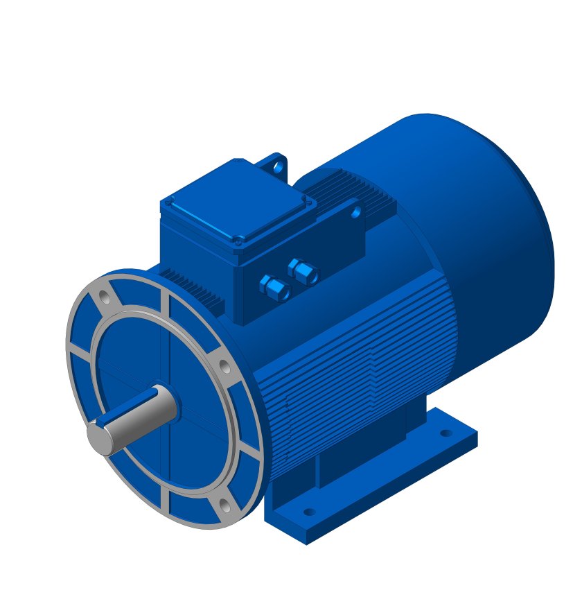 Электродвигателей СТМ-4000-2 3d model