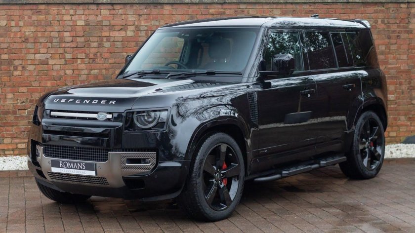 Ленд Ровер Дефендер 2021 черный