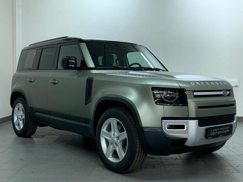 Ленд Ровер Дефендер 2021 зеленый