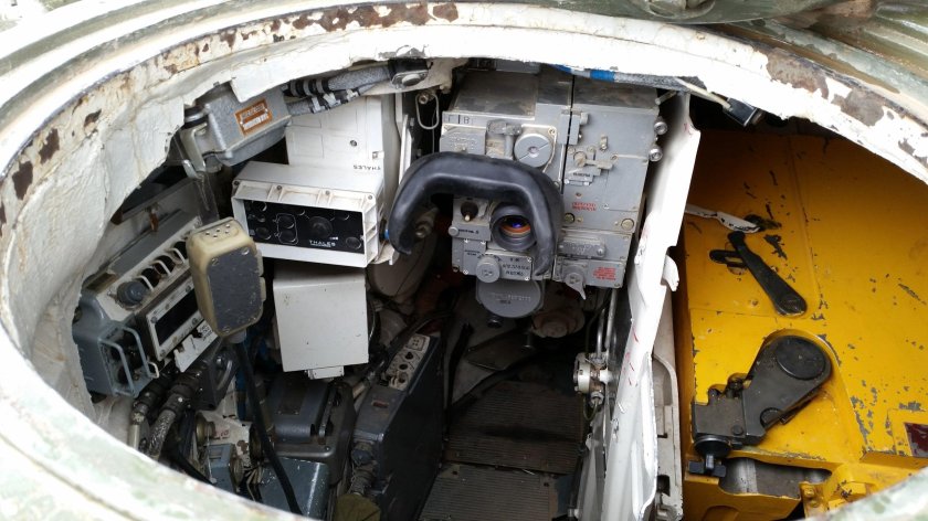 Место наводчика т-80