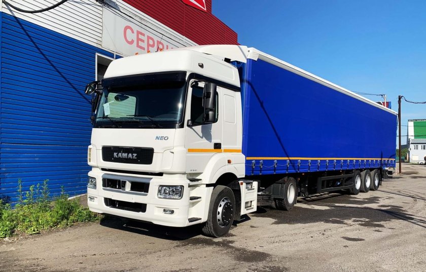 КАМАЗ 5490 Нео с полуприцепом Тонар