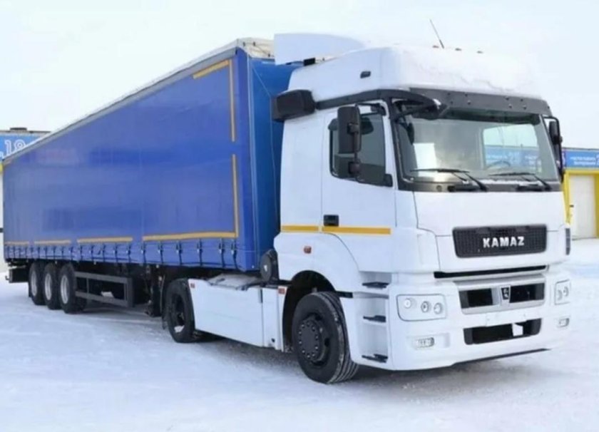 КАМАЗ-5490 Neo с полуприцепом