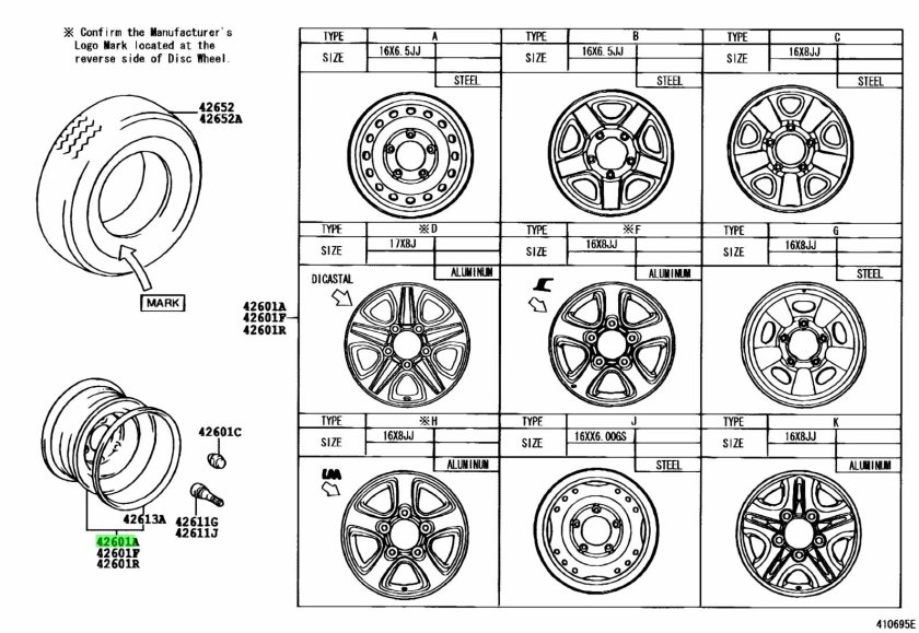 Диски на Land Cruiser 100 разболтовка