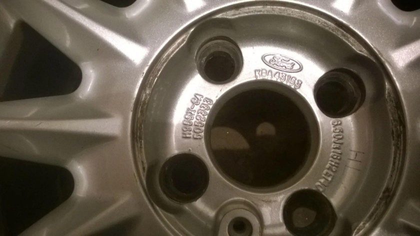 Маркировка дисков для ВАЗ 2110 фирмы MW