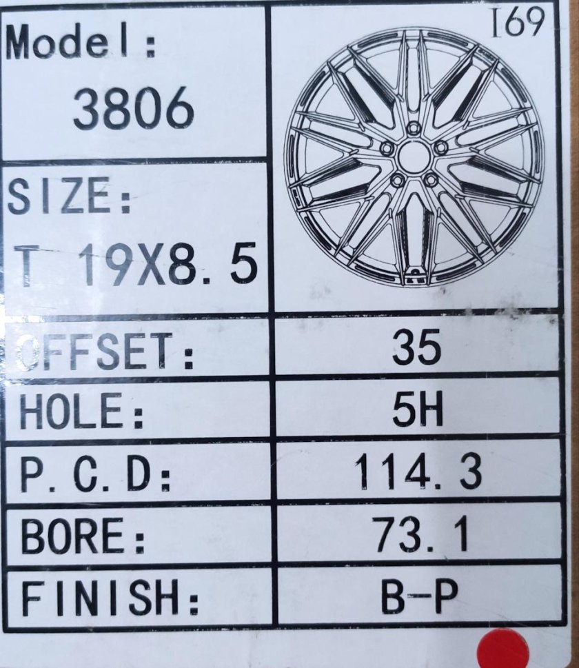 Параметра дисков Санта Фе 2