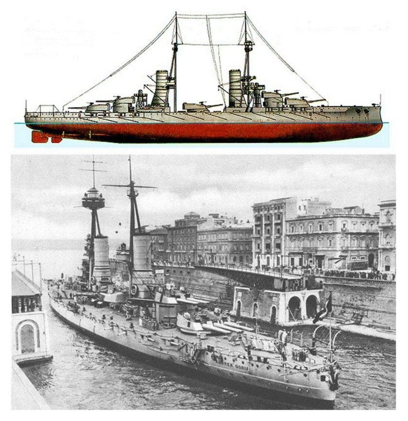 Корабль Италии Andrea DORIA