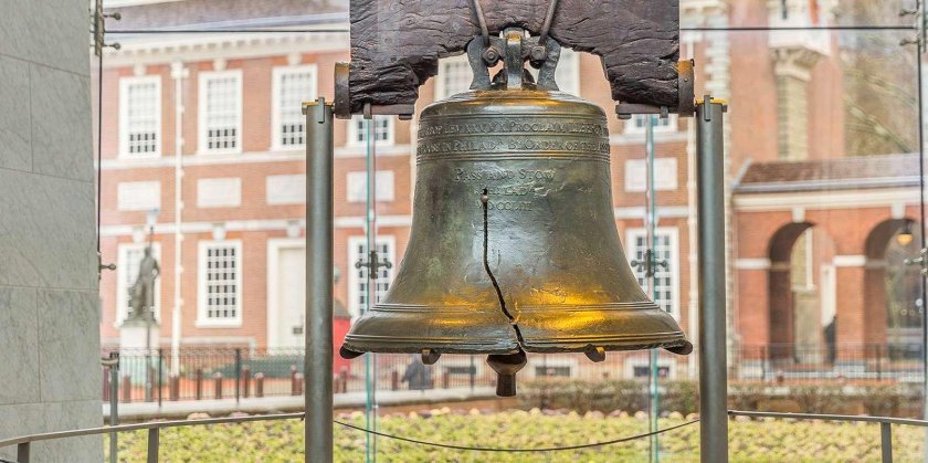 Колокол свободы в Филадельфии