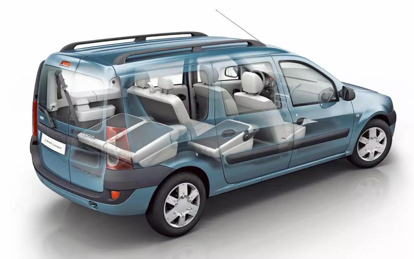 Лада Ларгус покрашенная