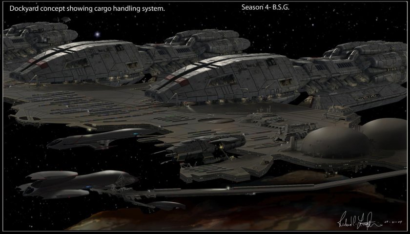 Звездный крейсер Галактика колониальный флот