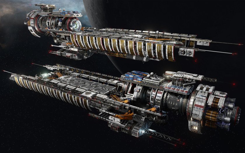 Космический корабль Fractured Space