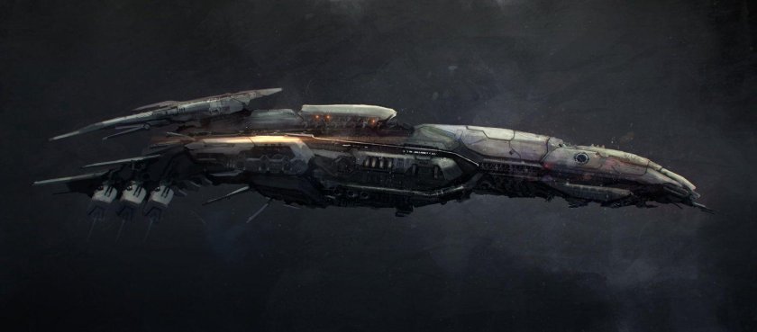 Космический линкор Sci Fi