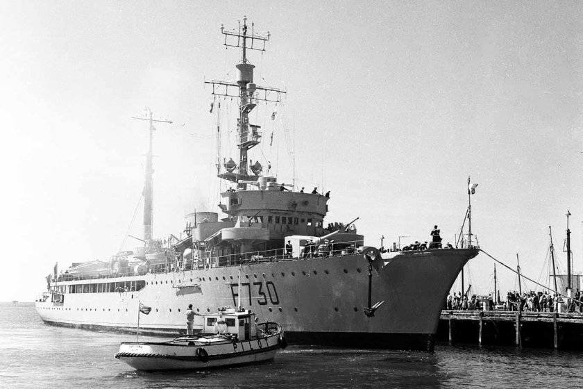 Итальянский крейсер Eritrea