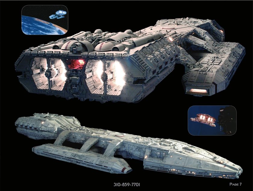 Звездный крейсер Галактика Space ship