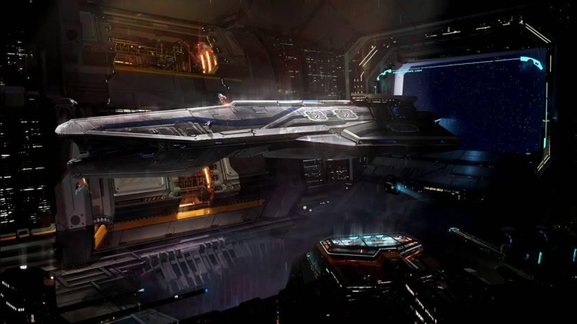 Космический корабль Корвет Star Citizen