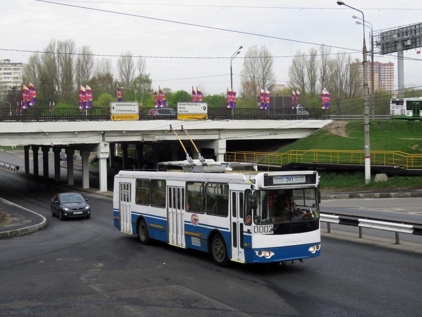 Троллейбусный парк Химки