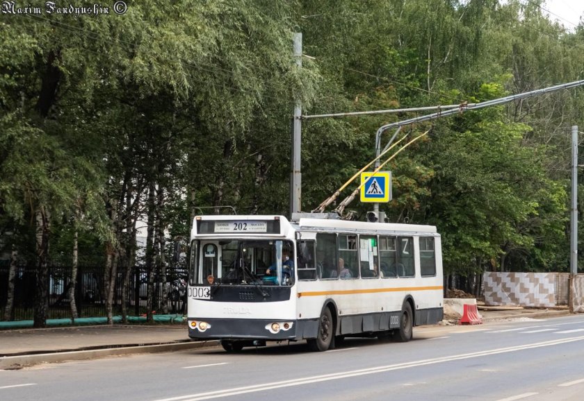 Химкинский троллейбус в фильмах