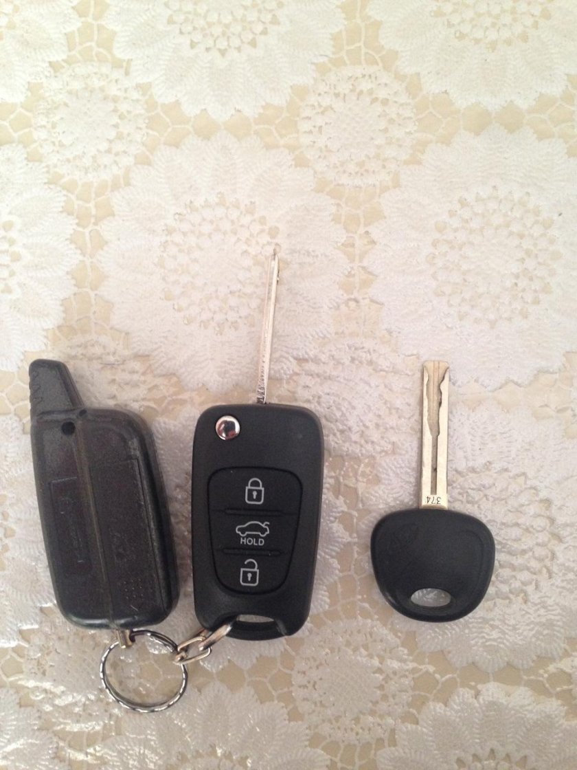 Ключ Киа Рио 2