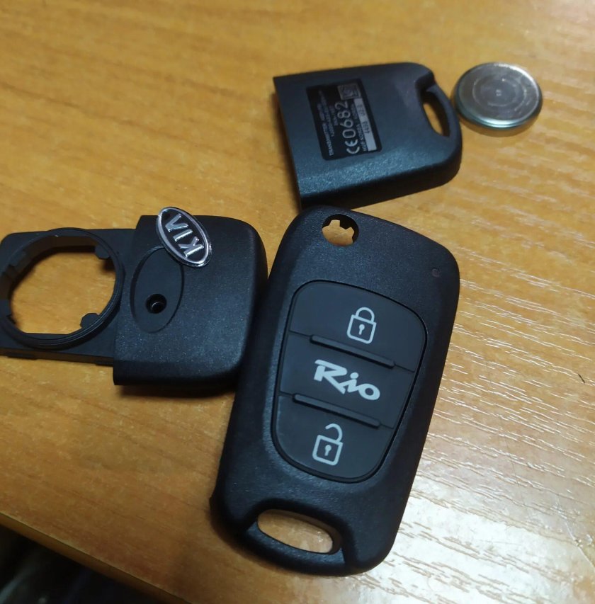 Корпус ключа Kia Rio 3