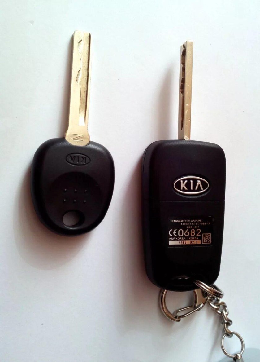 Запасной ключ Киа Рио 4