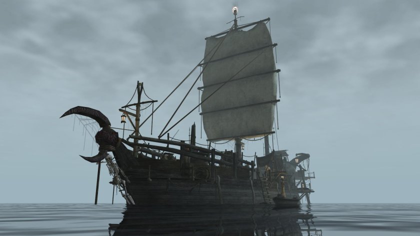 Морровинд корабль