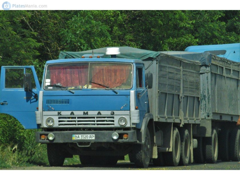 КАМАЗ 5320 С прицепом