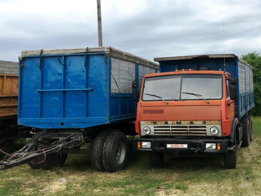 КАМАЗ 5320 бортовой зерновоз