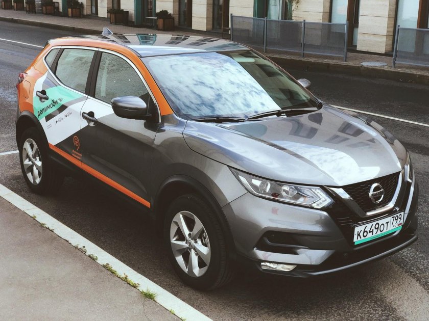 Nissan Qashqai каршеринг