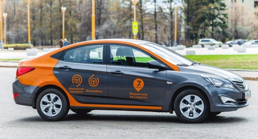 Hyundai Solaris Делимобиль