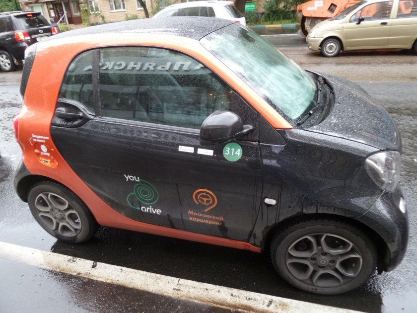 Мерседес смарт каршеринг