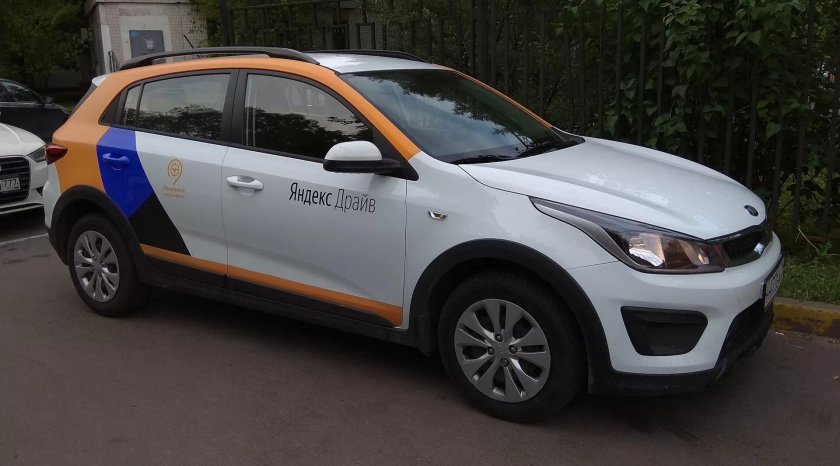 Kia Rio x-line Делимобиль