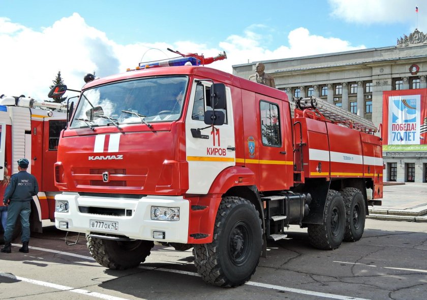 Пожарный КАМАЗ 43118