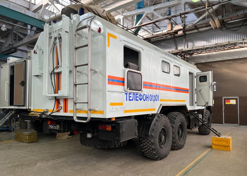Мобильный узел связи «Росэлектроники» для МЧС