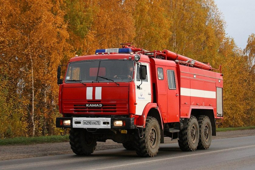 Пожарный КАМАЗ 43118
