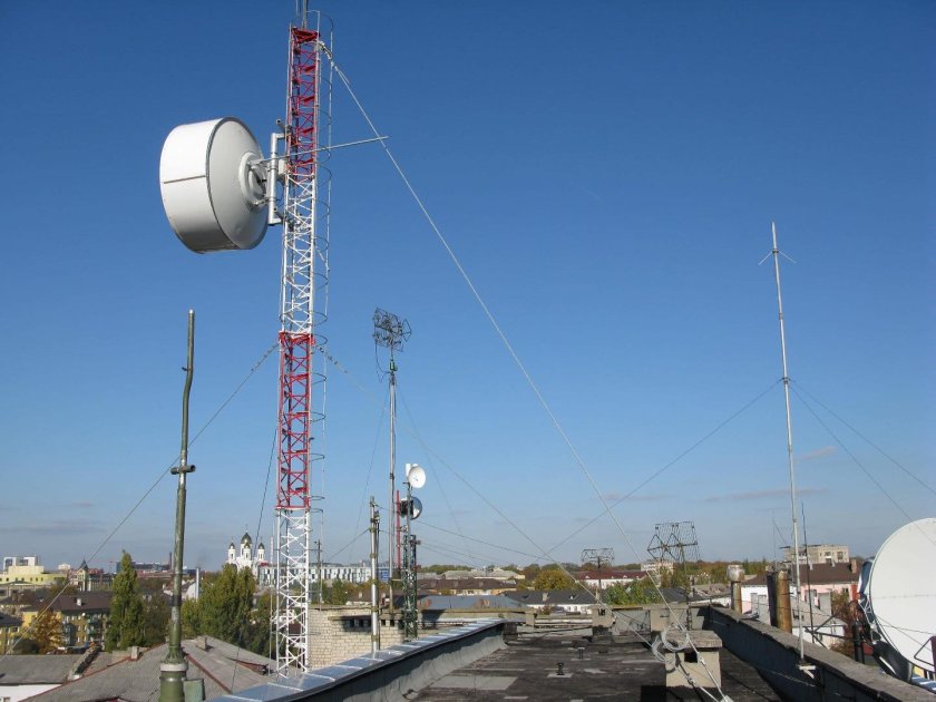 Телескопическая мачта связи 30 метров ТП