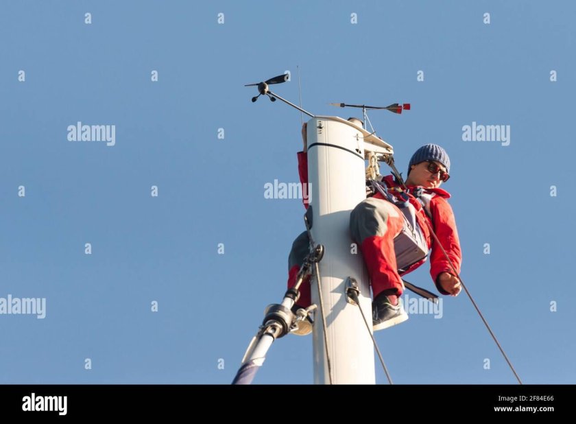 Залезть на мачту