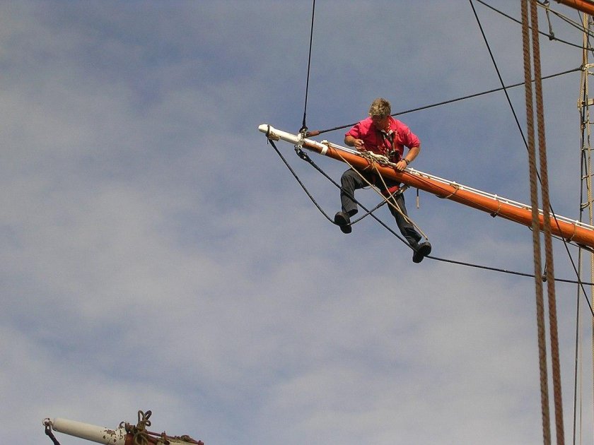 Матросы на реях