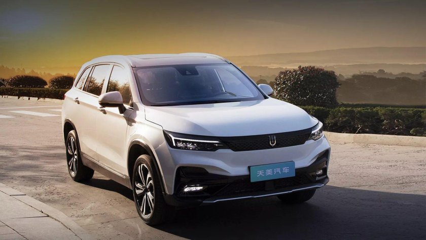 Китайский электромобиль Skywell et5