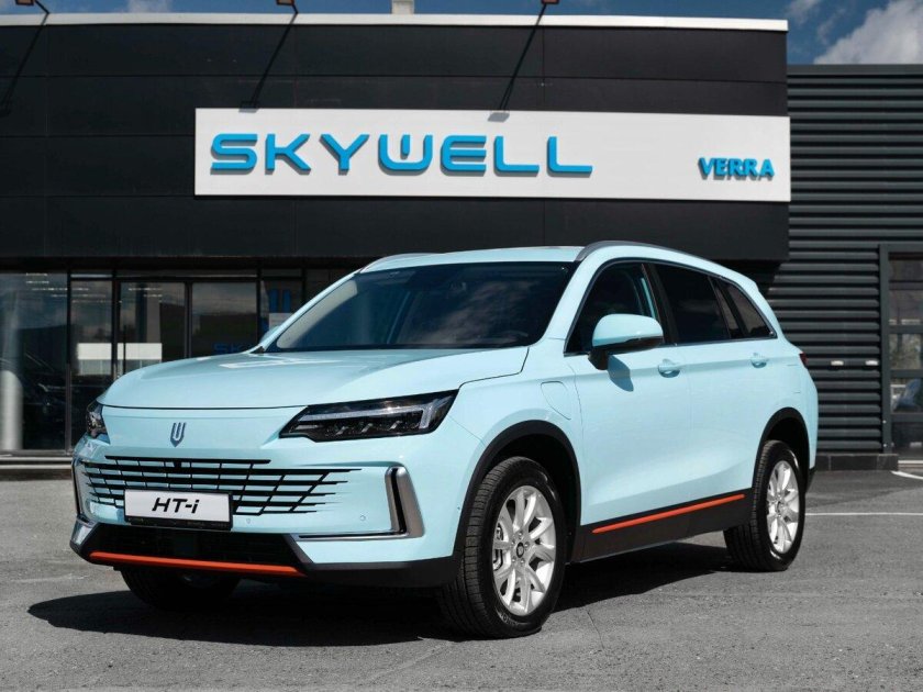 Skywell электромобиль сидан