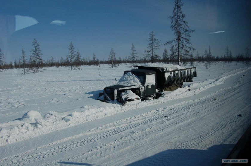 Урал 4320 на зимнике