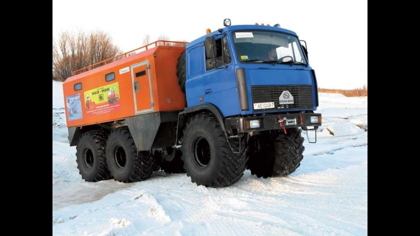 КАМАЗ 6 6 вездеход