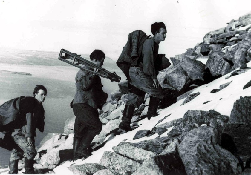 Пик Крузенштерна новая земля