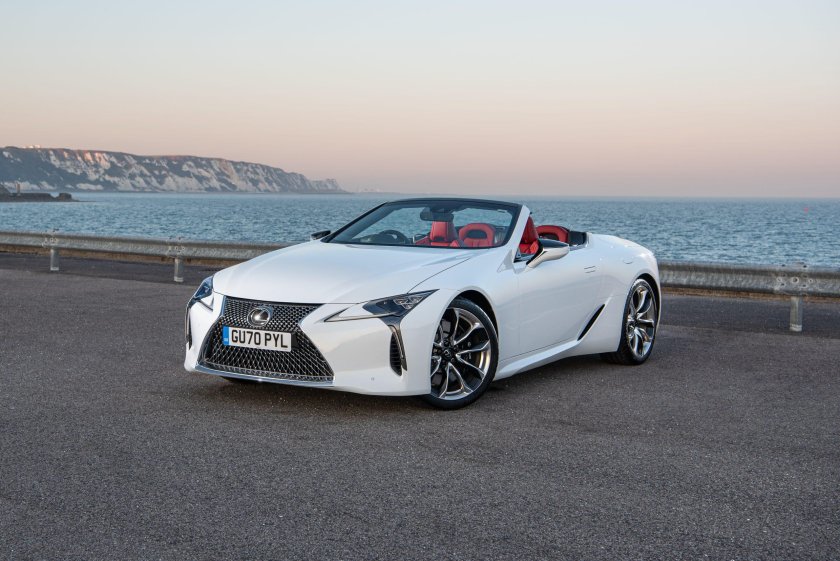 Lexus lc500 White