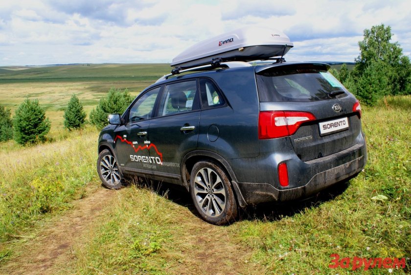 Киа Соренто 2 на море
