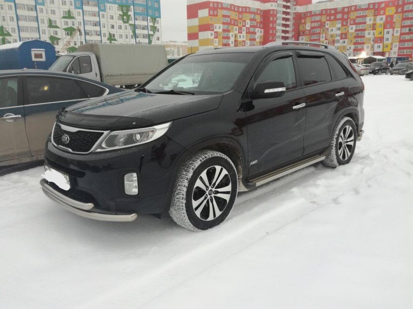 Киа Соренто 2013 черный