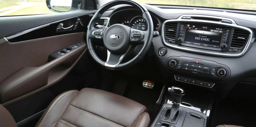 Киа Соренто Прайм 2019 салон