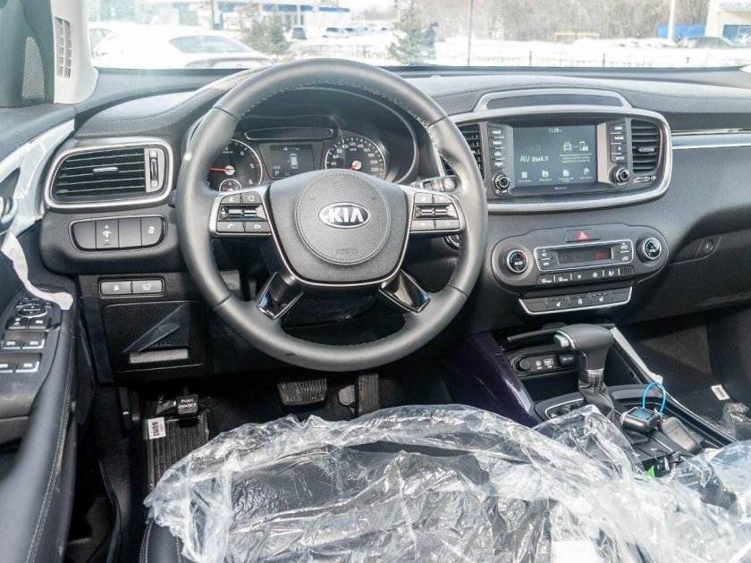 Руль Киа Соренто Прайм